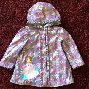 Girls rain jacket